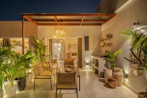 Posezení v ubytování Nook By Zipcode