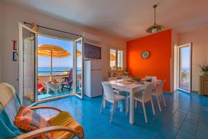 Χώρος καθιστικού στο Lumia Case Vacanze