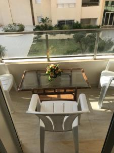 Балкон или терраса в Appartement jardin de Carthage tunisia
