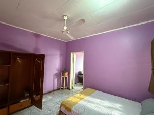 Postel nebo postele na pokoji v ubytování Self-Contained Unit in East Legon, Greater Accra