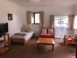 TV a/nebo společenská místnost v ubytování Woodbourne Resort