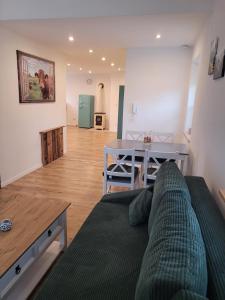 Posezení v ubytování Ferienwohnung Lindenblüte