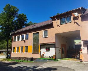 a house is being built with a garage at Tatry Liptov in Jakubovany