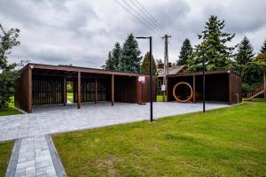 Κήπος έξω από το Mini Chatki