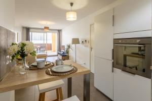 Kuchyň nebo kuchyňský kout v ubytování La Terrasse de Duranne + 6 fotografií