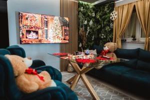 Χώρος καθιστικού στο Villa View Mostar with Jacuzzi & Heated Pool