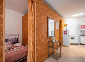 Postel nebo postele na pokoji v ubytování Villa Tramonto Ionico Torre Lapillo