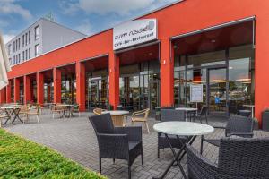 Restaurace v ubytování Hotel am Rüssel