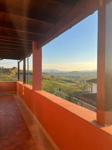 a view from the balcony of a house at Belvedere House Peccioli in Peccioli +27 photos