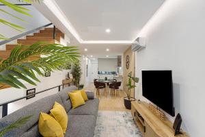 Et tv og/eller underholdning på Casa Ponte Dos Namorados