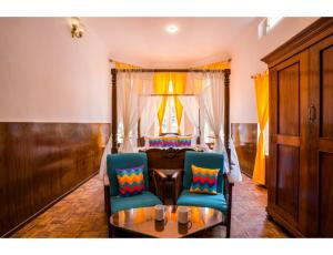 Χώρος καθιστικού στο goSTOPS Ooty