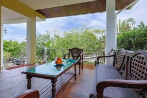 Balkón nebo terasa v ubytování Dream Villa 1bd with a swimming pool