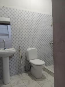 Koupelna v ubytování lalala salama