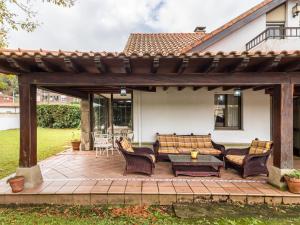 Zahrada ubytování Amplia y cómoda casa en playa Ribera