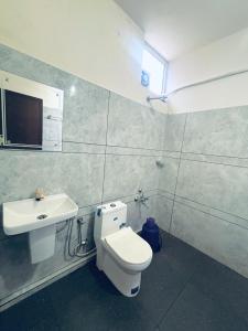 Koupelna v ubytování Apple Tower Stays