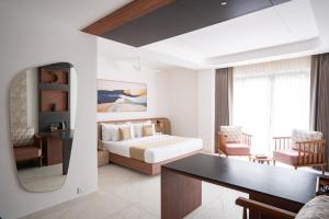 Postel nebo postele na pokoji v ubytování CASTELO Inn + 19 fotografií