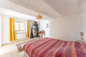 En eller flere senge i et værelse på Vue Mer - Grande Terrasse - Jardin Privé & Parking