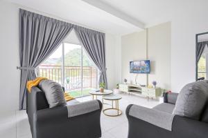 Posezení v ubytování Mario-Inspired Highlands Escape Family Homestay Clover Home 5-20