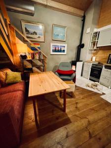 Η κουζίνα ή μικρή κουζίνα στο Dom całoroczny 6-8 osobowy