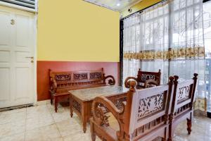 Posezení v ubytování OYO 94908 Demang Kostel
