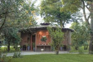 Vườn quanh Pristine Mara Bay Lodge