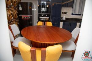 Kuchyň nebo kuchyňský kout v ubytování Marksman bnb