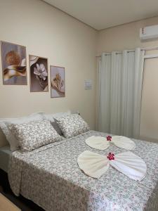 Postel nebo postele na pokoji v ubytování Apartamento em Sinop 11