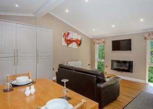 Χώρος καθιστικού στο Quarry Walk Lodges