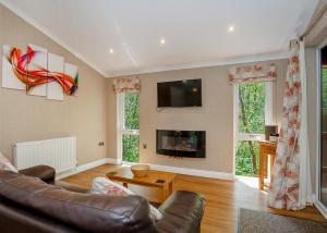 Μια τηλεόραση ή/και κέντρο ψυχαγωγίας στο Quarry Walk Lodges