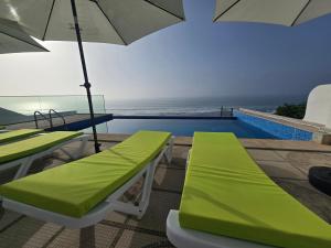 Bazén v ubytování Bella view lili coco beach nebo v jeho okolí