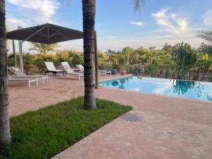 Πισίνα στο ή κοντά στο Villa Dilyas Marrakech