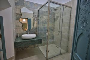 Koupelna v ubytování Riad 5 GÉNÉRATIONS