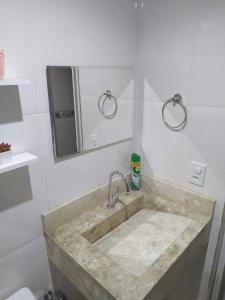 Koupelna v ubytování Casa completa perto da praia