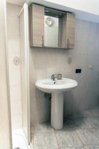 Koupelna v ubytování Casa Carolea