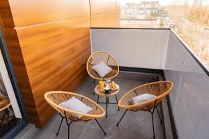 En balkon eller terrasse på Cavar Aparthotel