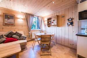 Posezení v ubytování Montjoie Appt centr pied des pistes