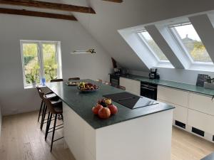 シャルロッテンルンドにあるLuxury home in Elite enclave - All floors heatedのキッチン(カウンター、フルーツ入り) +18枚の写真
