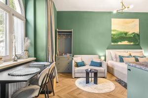 Posezení v ubytování APARTMAN OLLIES se snídaní zdarma