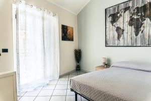 Postel nebo postele na pokoji v ubytování Casa Carolea