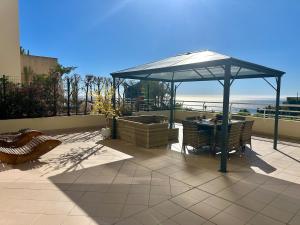 Μπαλκόνι ή βεράντα στο Skyline Mer & Monaco - Terrasse - Parking - AC