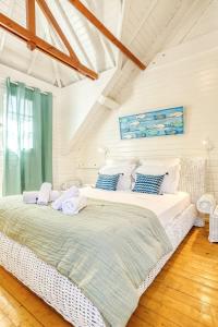 Postel nebo postele na pokoji v ubytování Villa Fleur de Sel