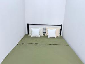 Ένα ή περισσότερα κρεβάτια σε δωμάτιο στο Квартира Арена Таурес