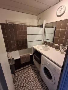 Koupelna v ubytování Studio Front de Mer Calais