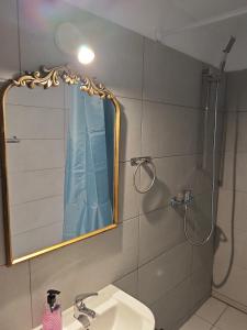 Koupelna v ubytování Plaka Rooms