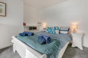 Voodi või voodid majutusasutuse Samphire Cottage toas