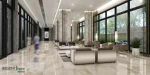 Χώρος καθιστικού στο Antani Suite