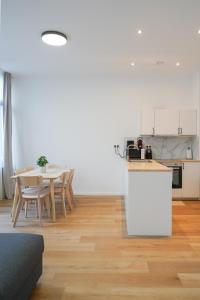 Kuchyň nebo kuchyňský kout v ubytování Appartment Jacobs 6