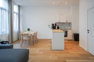 Kuchyň nebo kuchyňský kout v ubytování Appartment Jacobs 6 + 5 fotografií