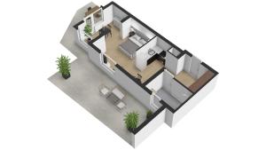 Μια τηλεόραση ή/και κέντρο ψυχαγωγίας στο Rattendorf Luxury Apartments