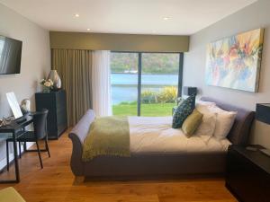 Ένα ή περισσότερα κρεβάτια σε δωμάτιο στο Ancarva